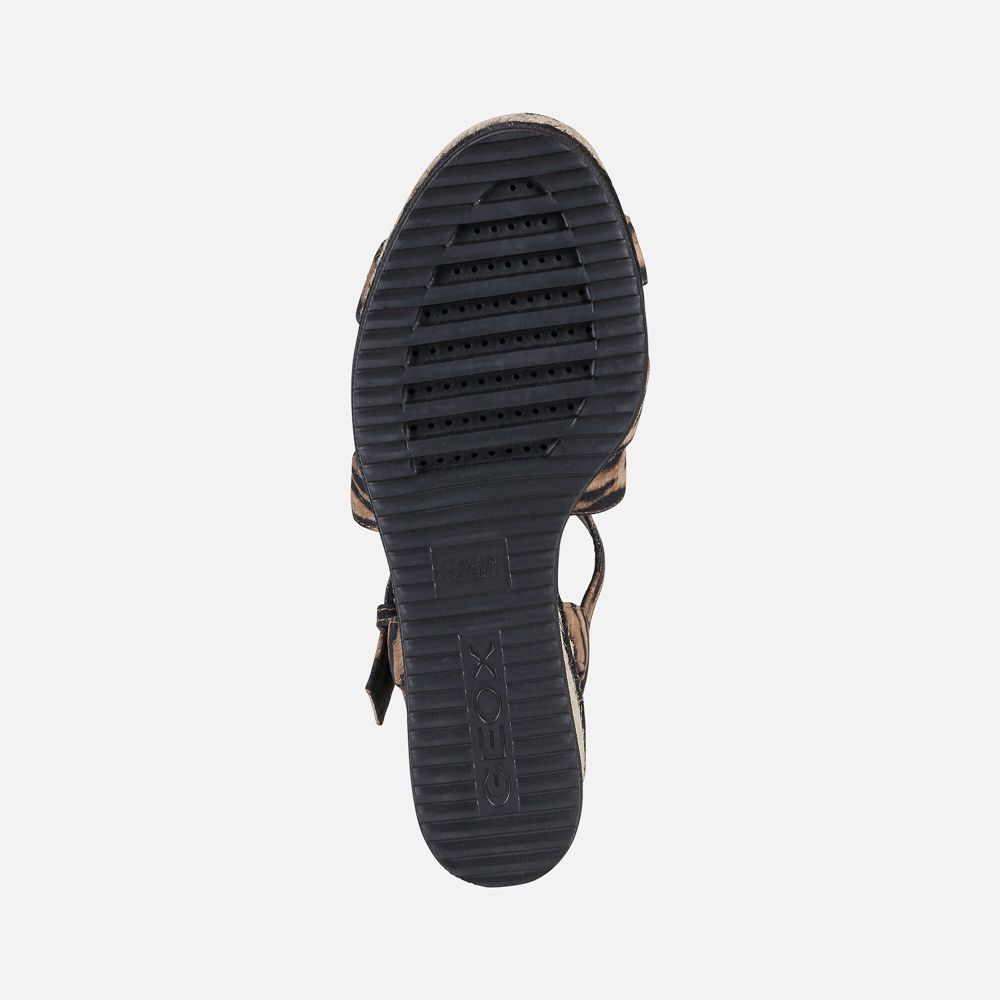 Geox Bayan Sandalet Siyah - Ponza - WTQ-015843